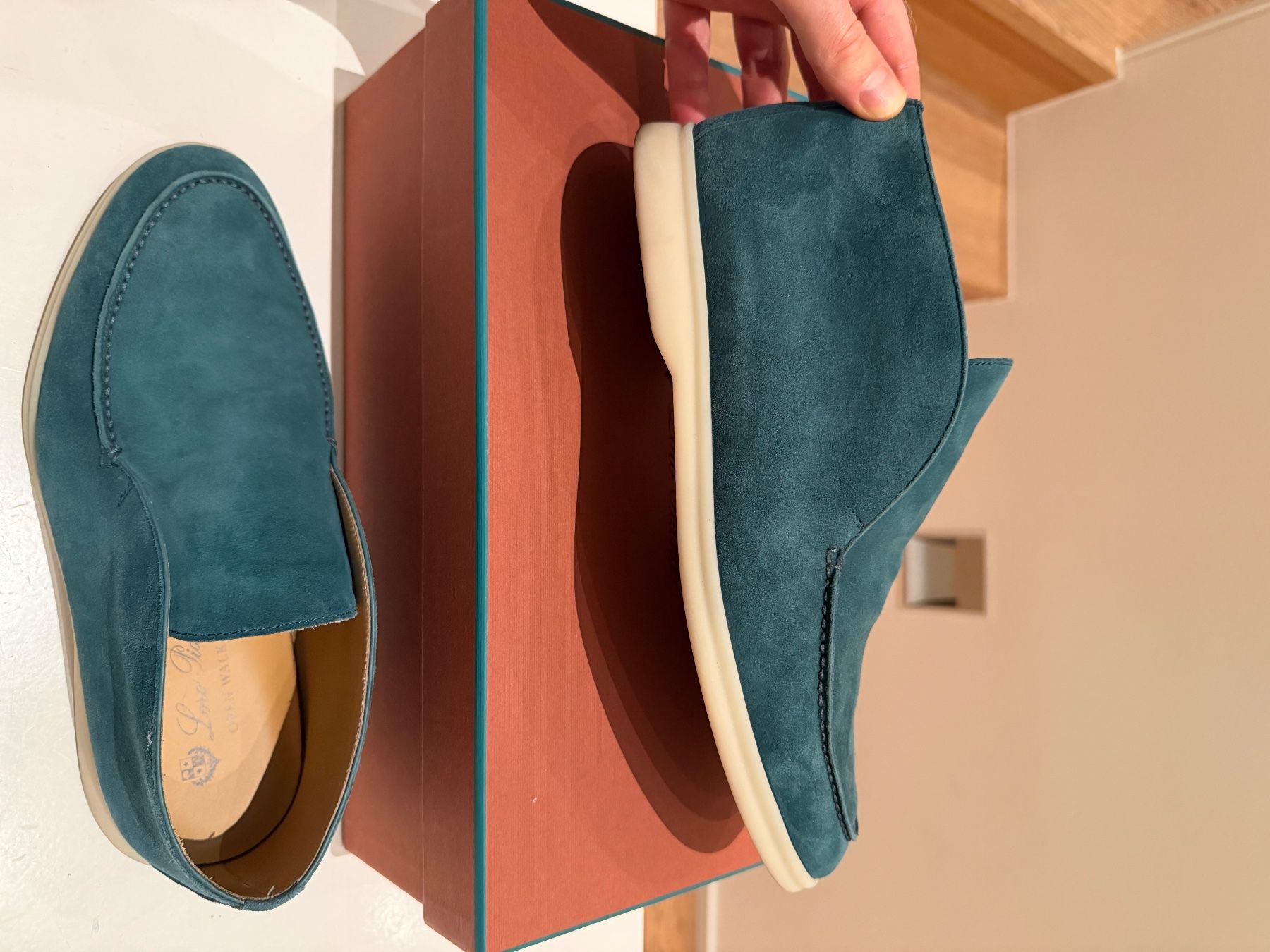 Loro Piana Scarpe da uomo: Loro Piana Open Walk 41.5 – Usato da Zürich venduto da Falconking