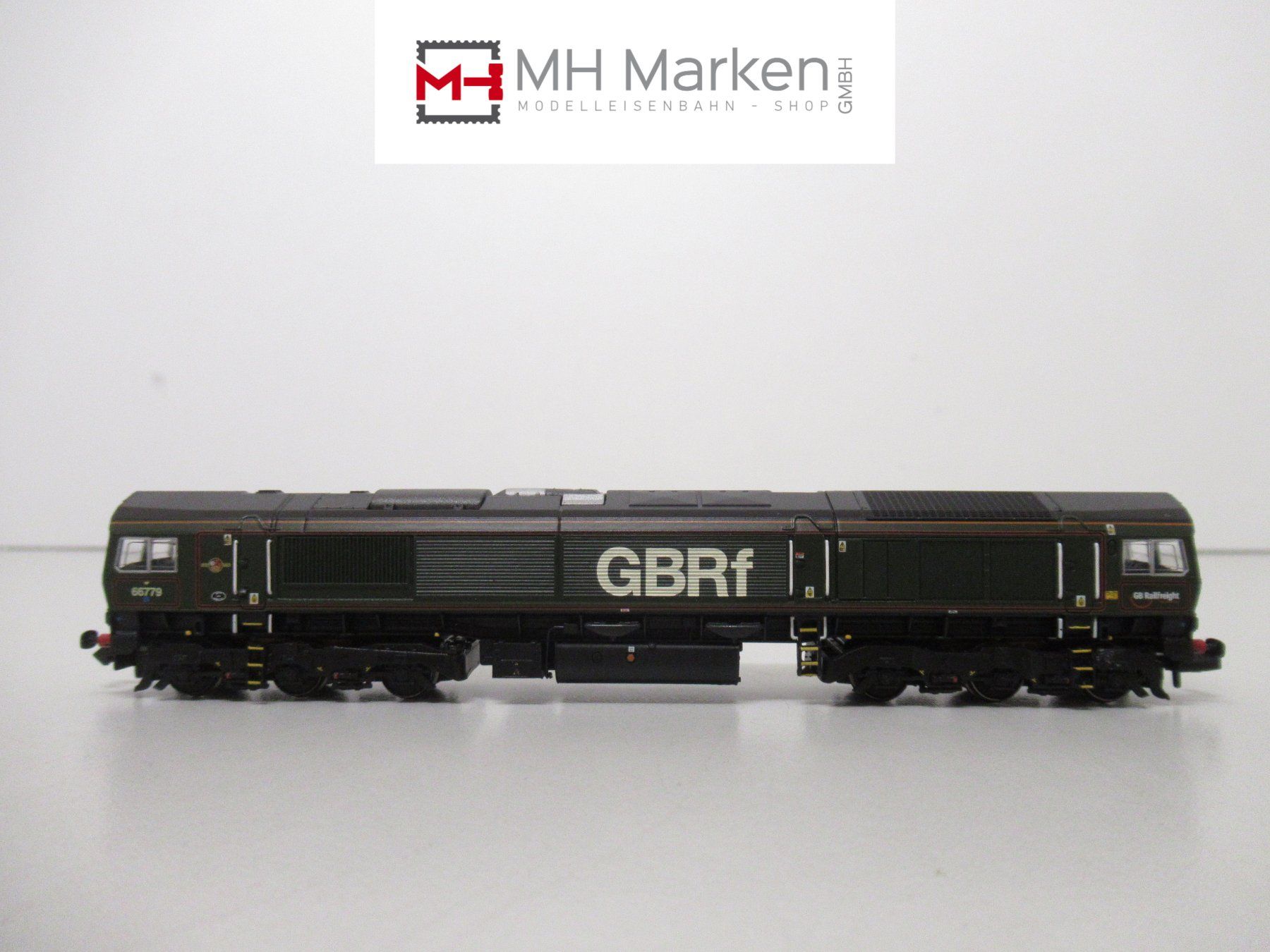 Modellini di ferrovie: GrahamFarish 371-398 Class 66 "Evening-Star" DC/GS Analog N – Usato da Basel venduto da mhmarken