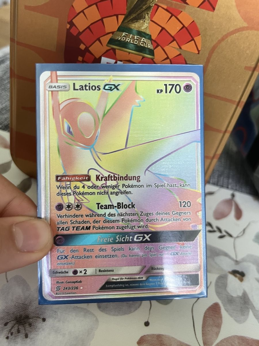 Pokémon Carte collezionabili: Latios gx rainbow mit karten Fehler – Nuovo (secondo la descrizione) da Zürich venduto da ame_f9rx 1