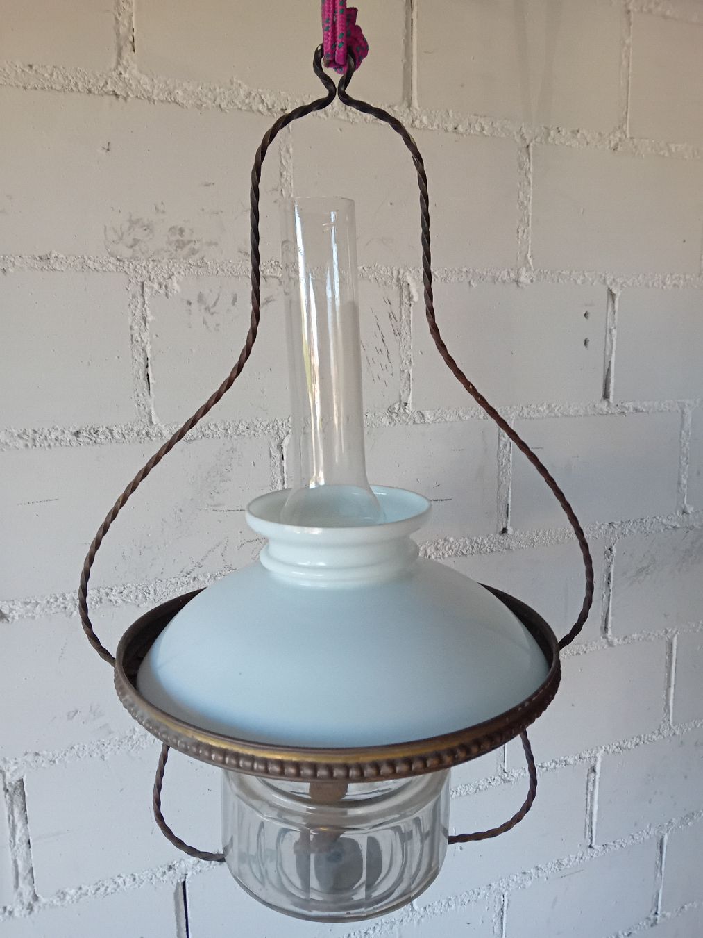 Lampes: Schöne öl Lampe komplett  – D'occasion à speicherschwendi par stephanshorn10