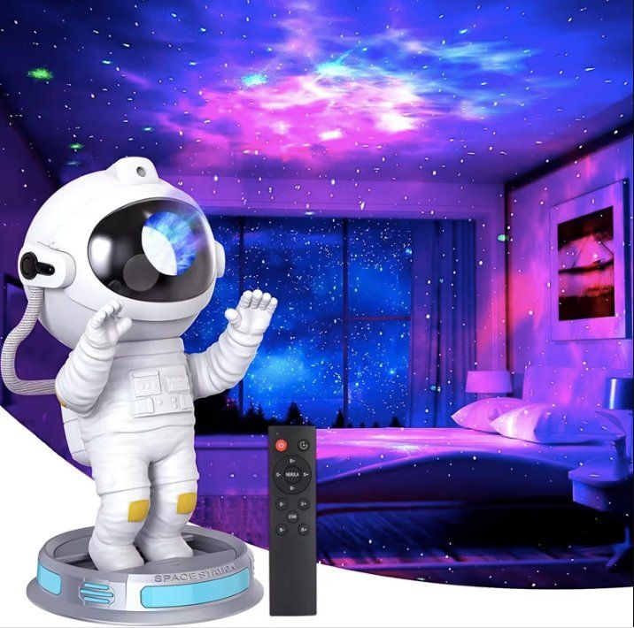 Lampade: LED-Sternenhimmel Projektor Astronaut – Nuovo e nell'imballaggio originale da Châtelaine venduto da topshop.switzerland