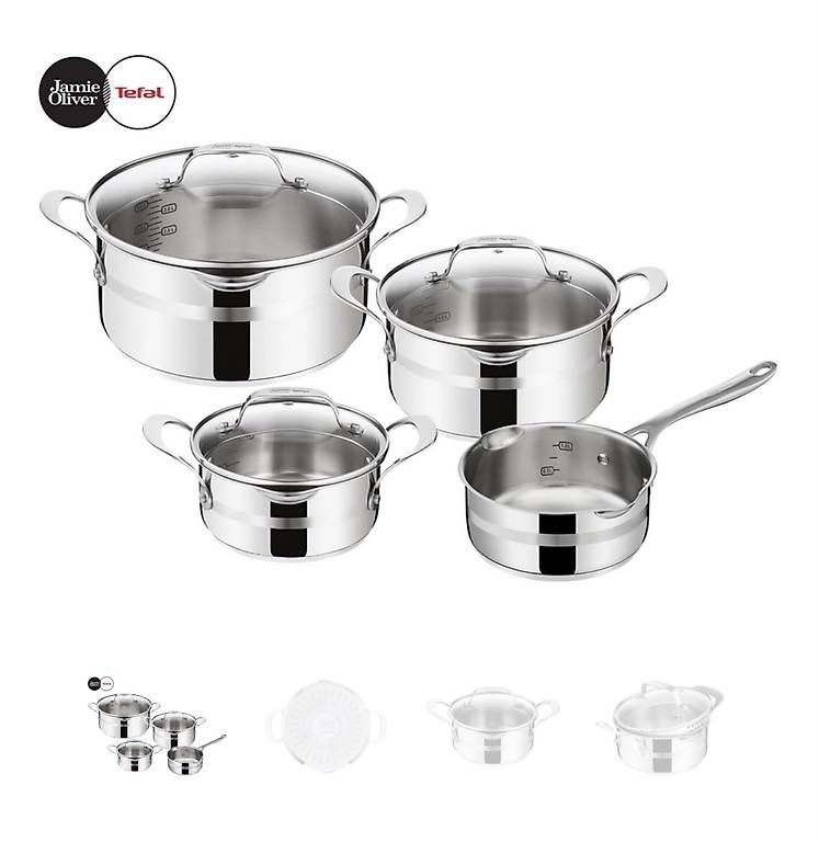 Pentole: Tefal "Jamie Oliver" Töpfe, 7-teilig – Usato da Uster venduto da cynale