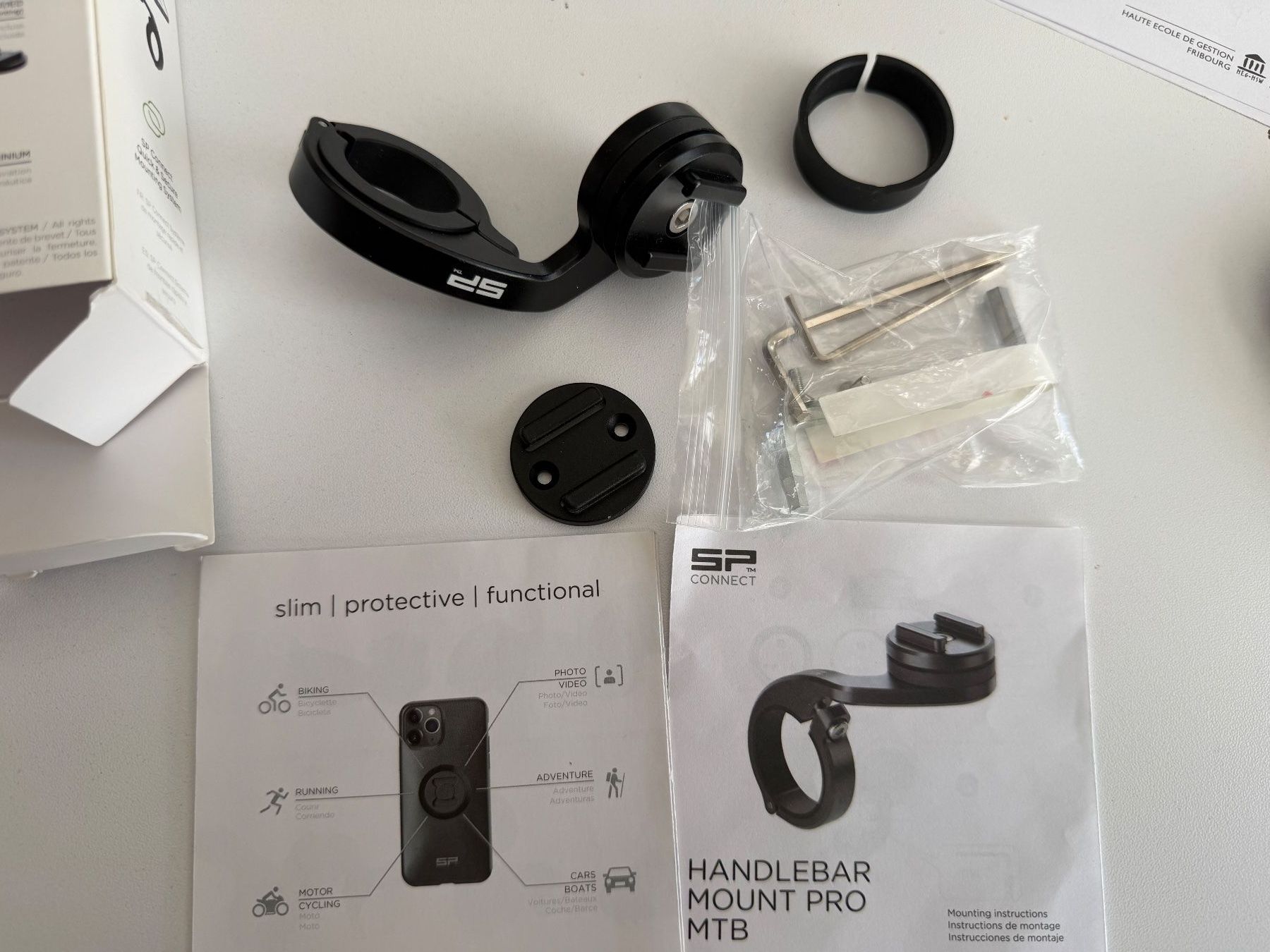 SP Connect Staffe: SP Connect Handlebar Mount Pro MTB Neuf Neu – Usato da Fribourg venduto da J334455 2