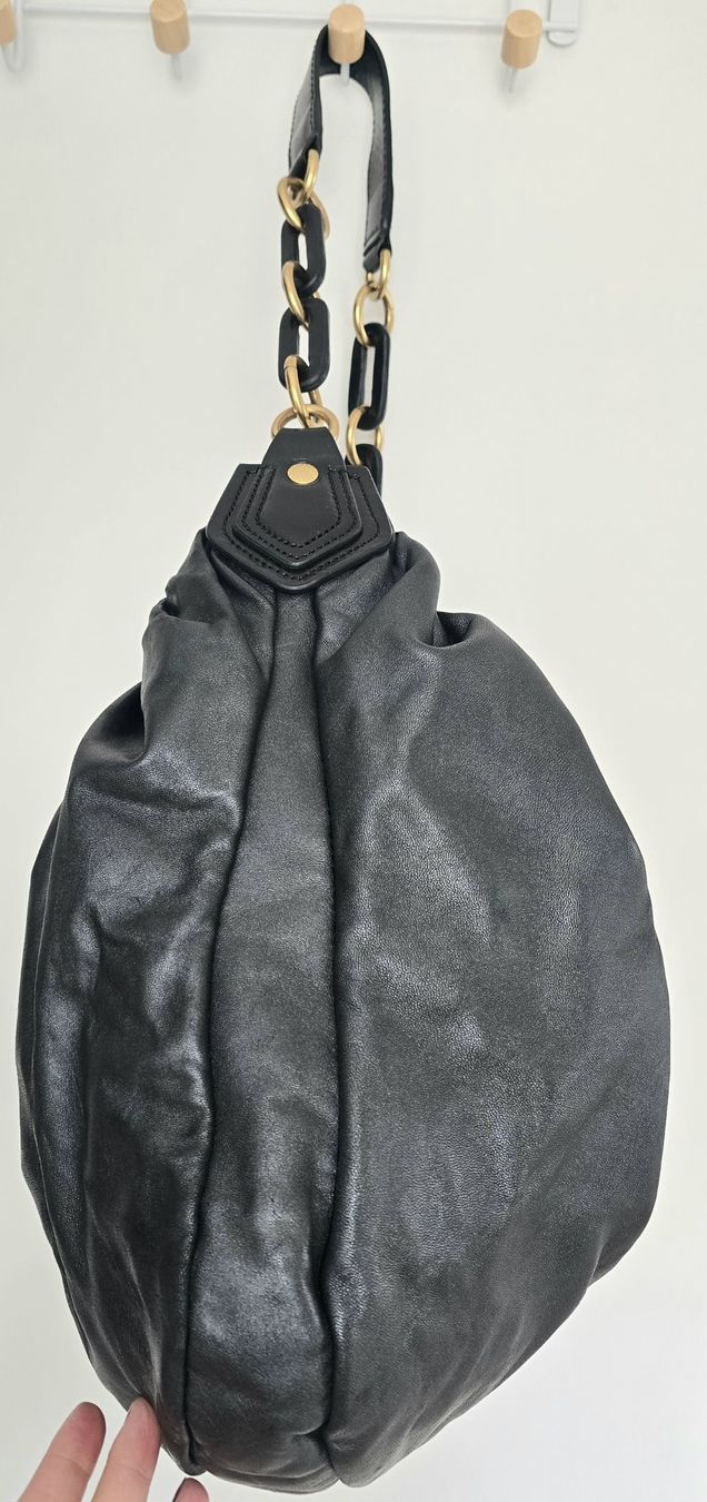 Marc Jacobs Sacs femmes: Marc JacobsSchultertasche Softleder anthrazit Glitzer – D'occasion à Niederteufen par Mira_72 2