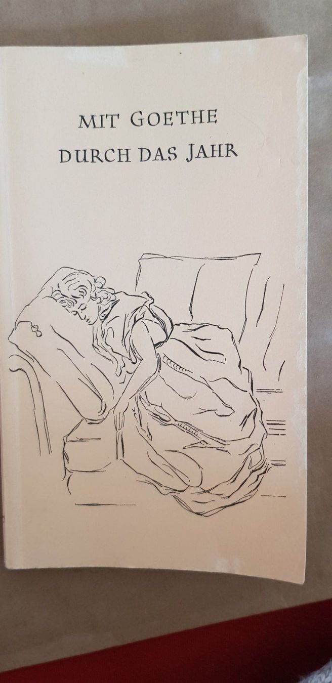 Bücher: Mit Goethe durch das Jahr 1950 – Gebraucht aus Uster von Astral