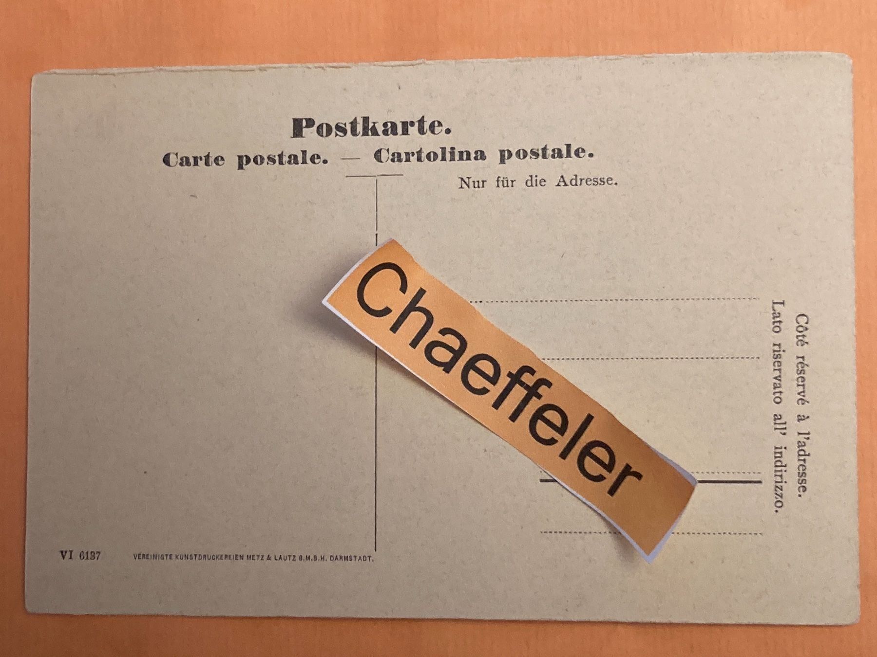Cartoline postali: Wasserfall beim Morteratschgletscher – Usato da Zürich venduto da Chaeffeler 1