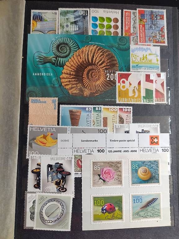 Tutti i francobolli: Jahresserie 2015 Post Briefmarken postfrisch – Nuovo (secondo la descrizione) da Wohlen AG venduto da gnabbr 1