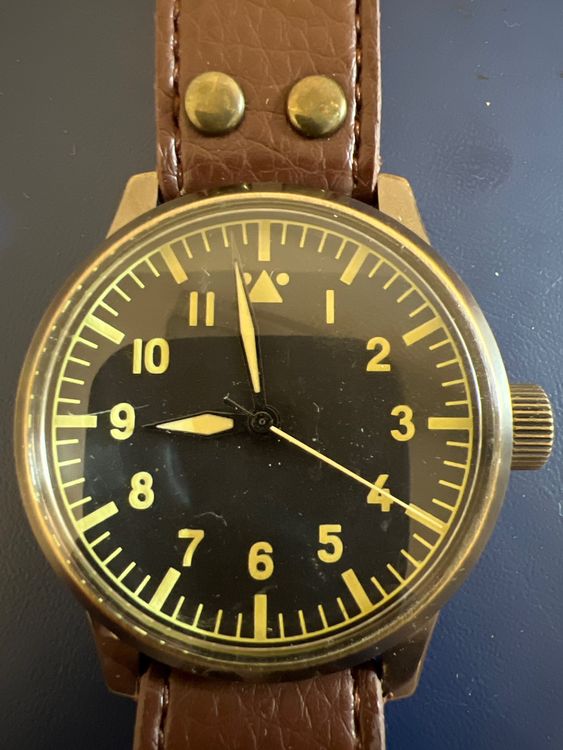 Pilot Handaufzug Uhr RLM Navi BUhr 45 mm (Neu (gemäss Beschreibung)) in ...