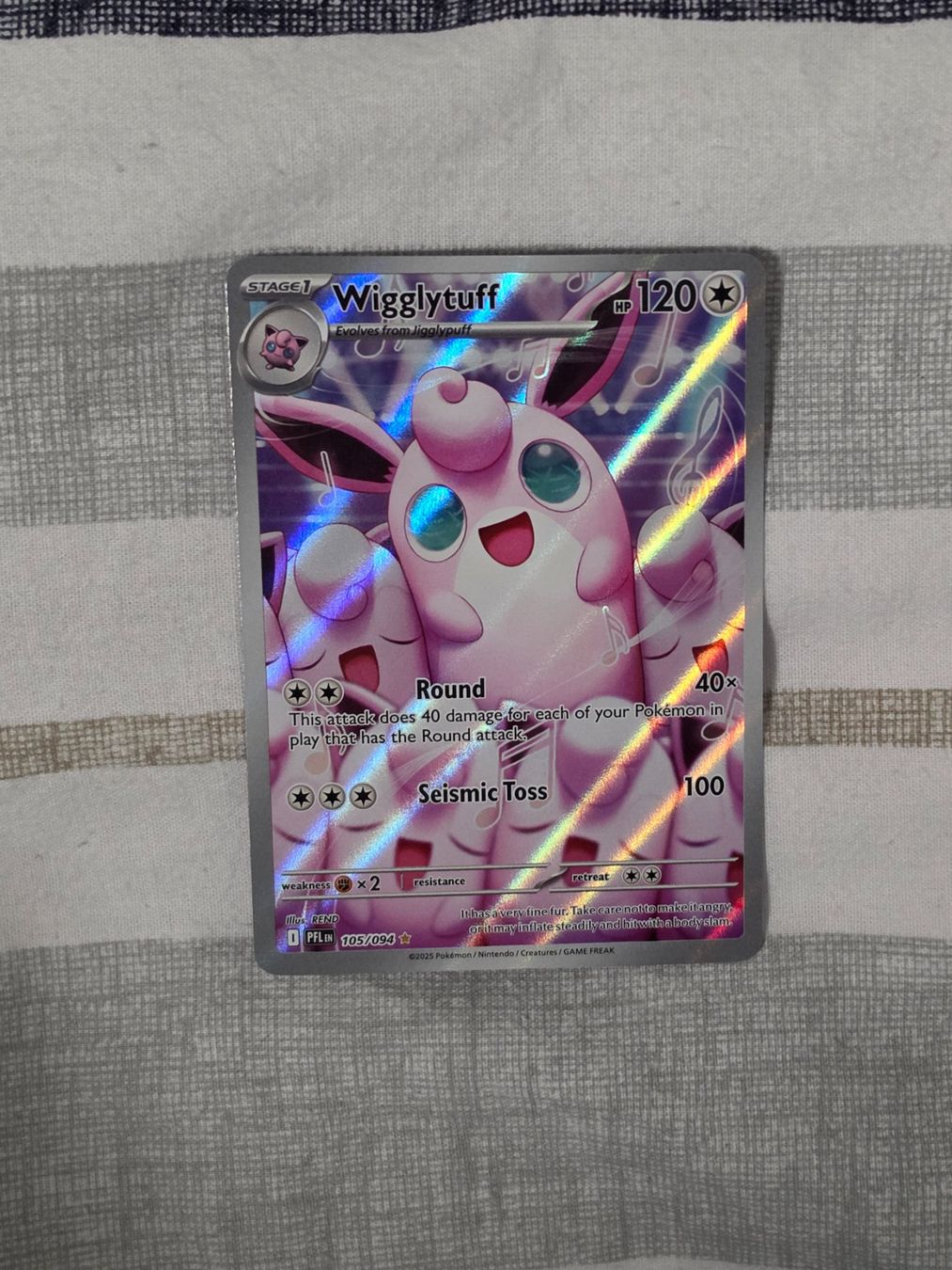 Pokémon Carte collezionabili: Wigglytuff 105 – Usato da Binningen venduto da oscark77