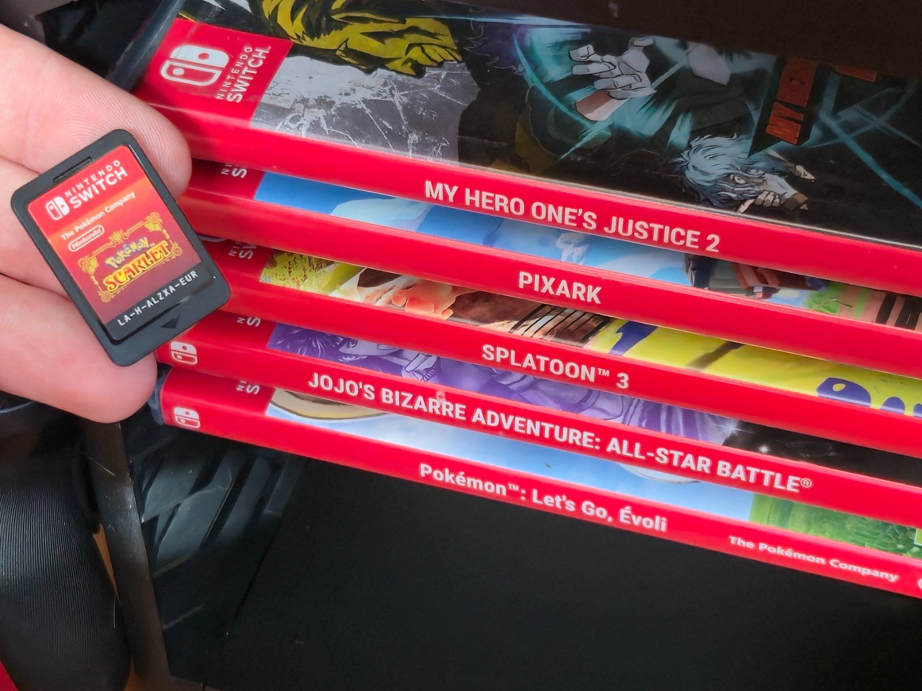 Nintendo Console: Nintendo Switch Bundle + Spiele + Pokémon Karmesin Limited – Usato da Biel/Bienne venduto da New_zs9k 2
