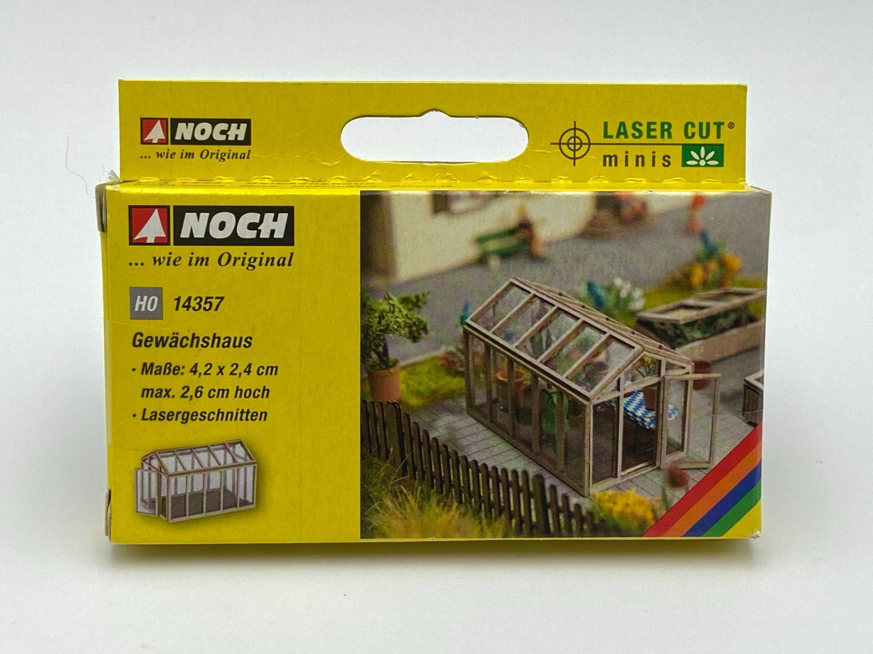 Noch Modelleisenbahnen: NOCH 14357 H0 Gewächshaus – Neu und originalverpackt aus Neukirch an der Thur von MoBa-Artikel 1