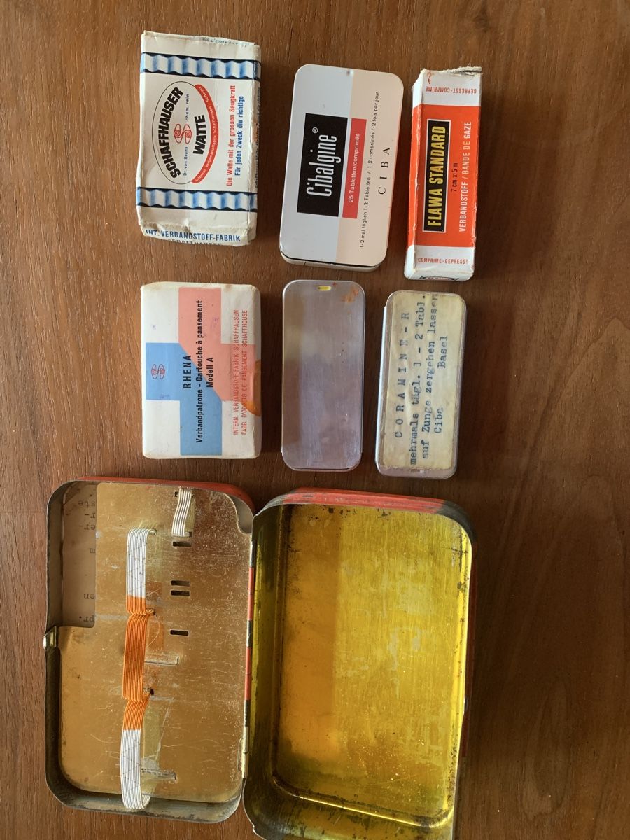 Kit di pronto soccorso: Taschenapotheke FLAWA, Vintage – Usato da Egg b. Zürich venduto da ohtannenbaum 4