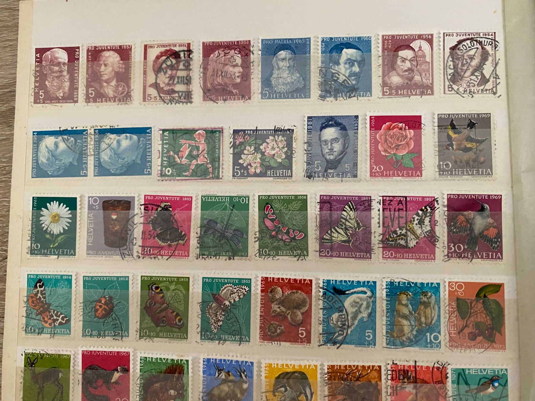 Tutti i francobolli: Briefmarken  pro juventute – Usato da matten b. interlaken venduto da jfran17 1