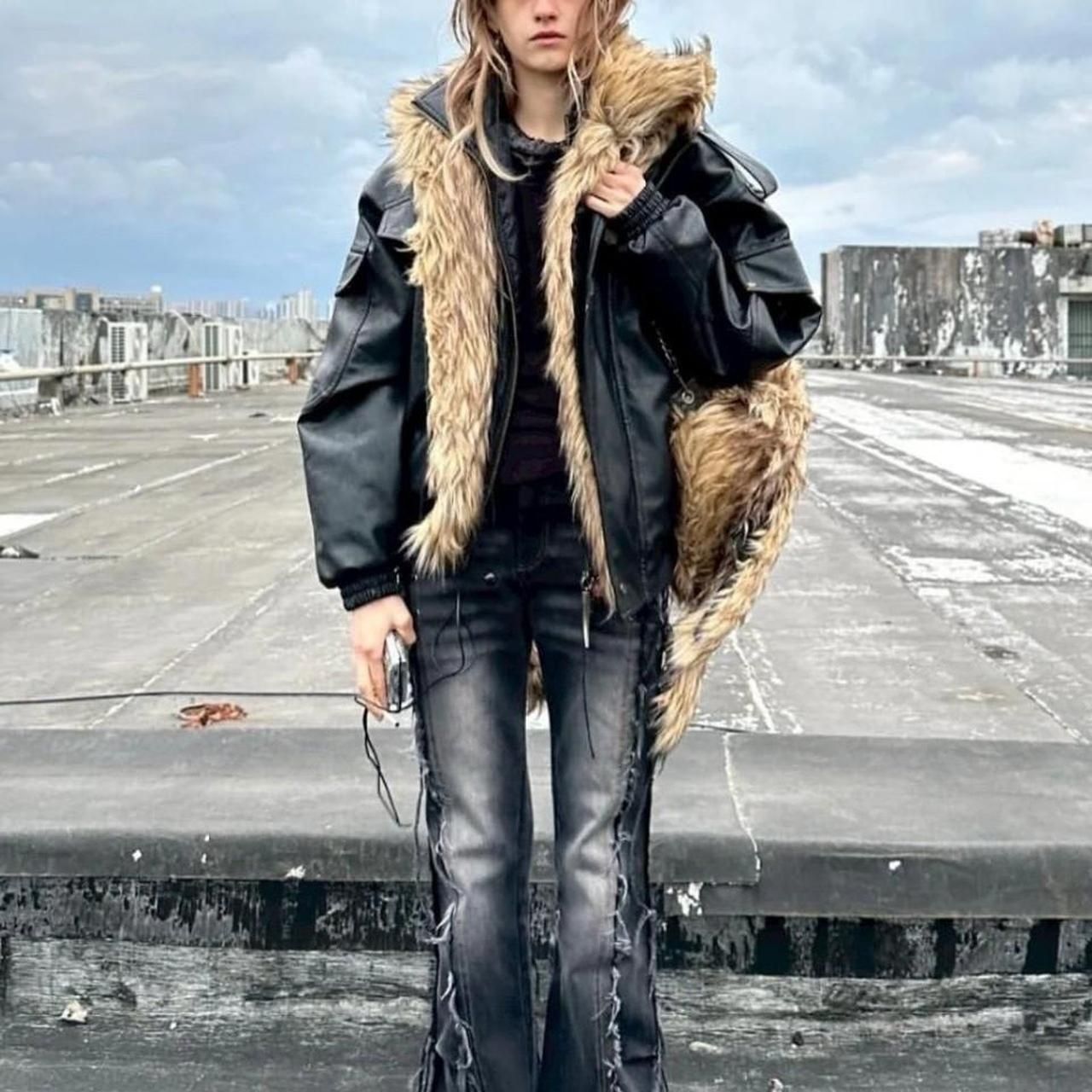 Giacche: Faux Leather Bomber - C’est Nous – Nuovo (secondo la descrizione) da Thalwil venduto da FridaChe 1