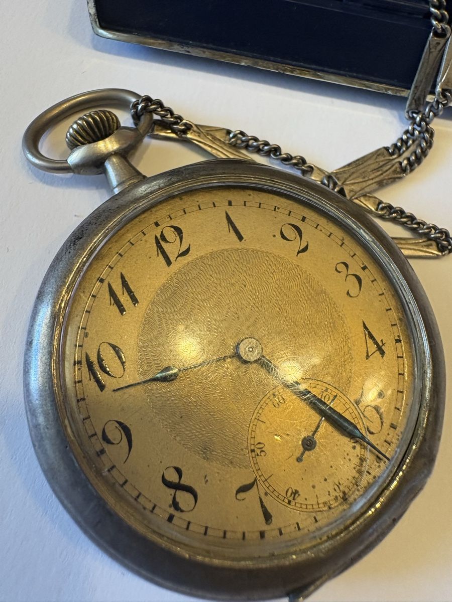 Orologi: Taschenuhr 1913 800silber – Usato da Murten venduto da Tzaugg 1