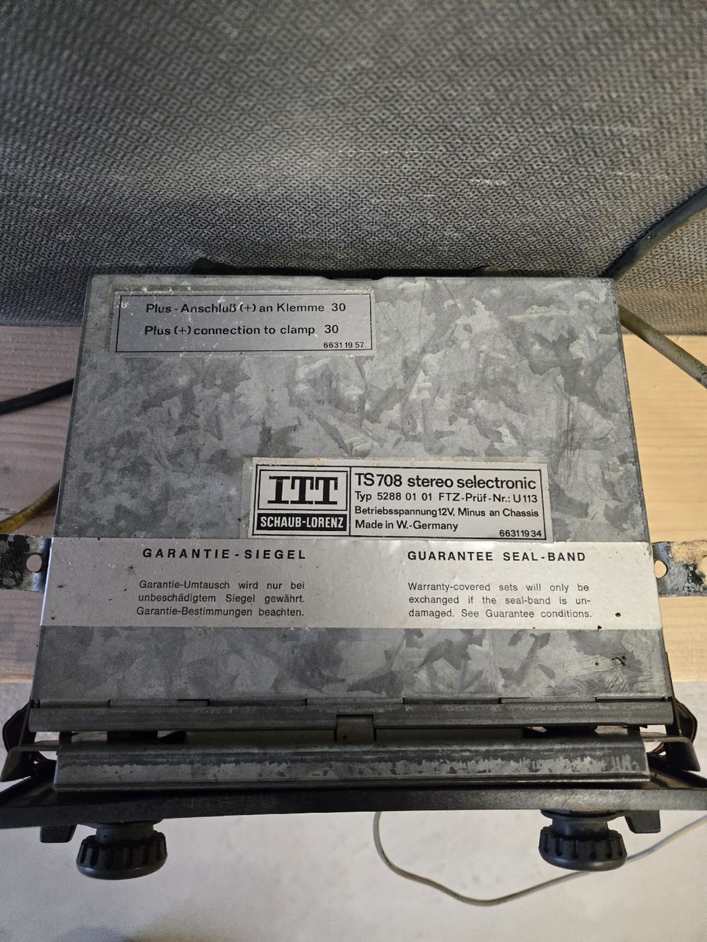 Schaub Lorenz Radios: Schaub-Lorenz TS 708 Stereo Selectronic mit 12V Oldtimer – Gebraucht aus Lüchingen von Mx1975 4