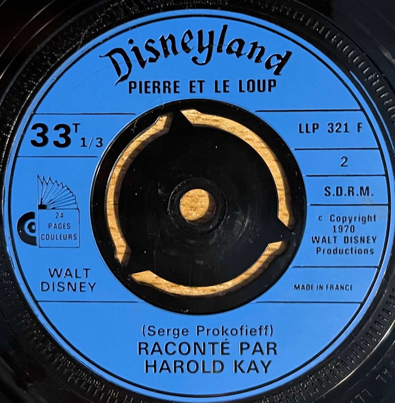 Dischi in vinile: WALT DISNEY - PIERRE ET LE LOUP – Usato da Bussigny venduto da vinyl-pas-cher 7