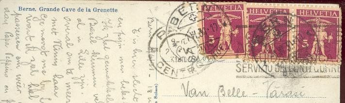Cartoline postali: Bern  BE  -   Kornhauskeller – Usato da Brig venduto da Valcards54 1