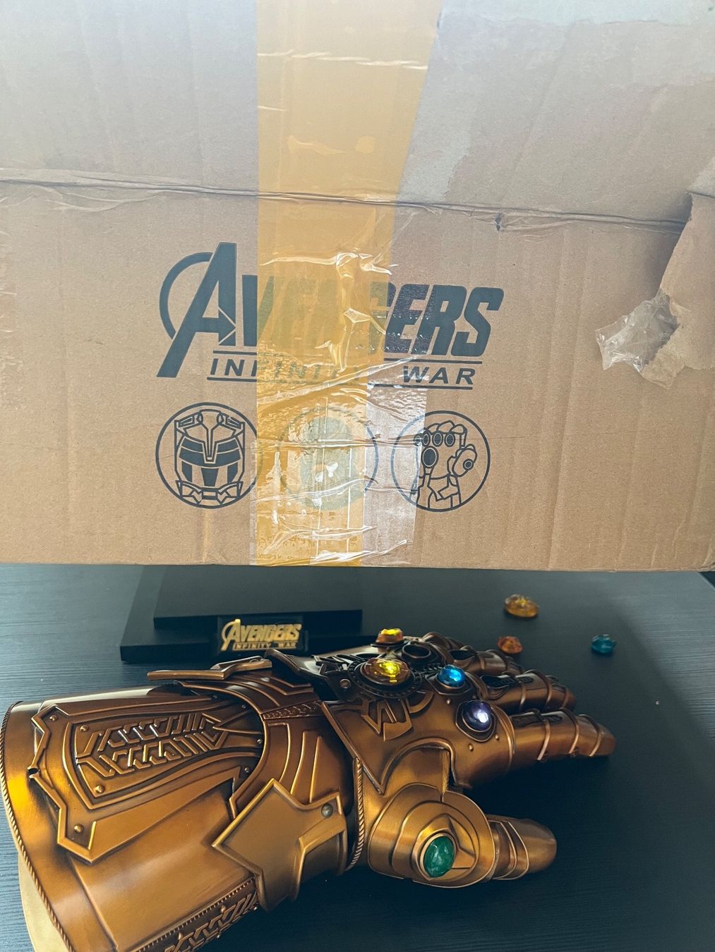 Marvel Statuette: Voll Metall Infinity Gauntlet Thanos Marvel – Nuovo e nell'imballaggio originale da Lohn-Ammannsegg venduto da JarvisSystem2.0 1