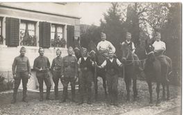 Militär, Kavallerie, Pferd, Fotokarte