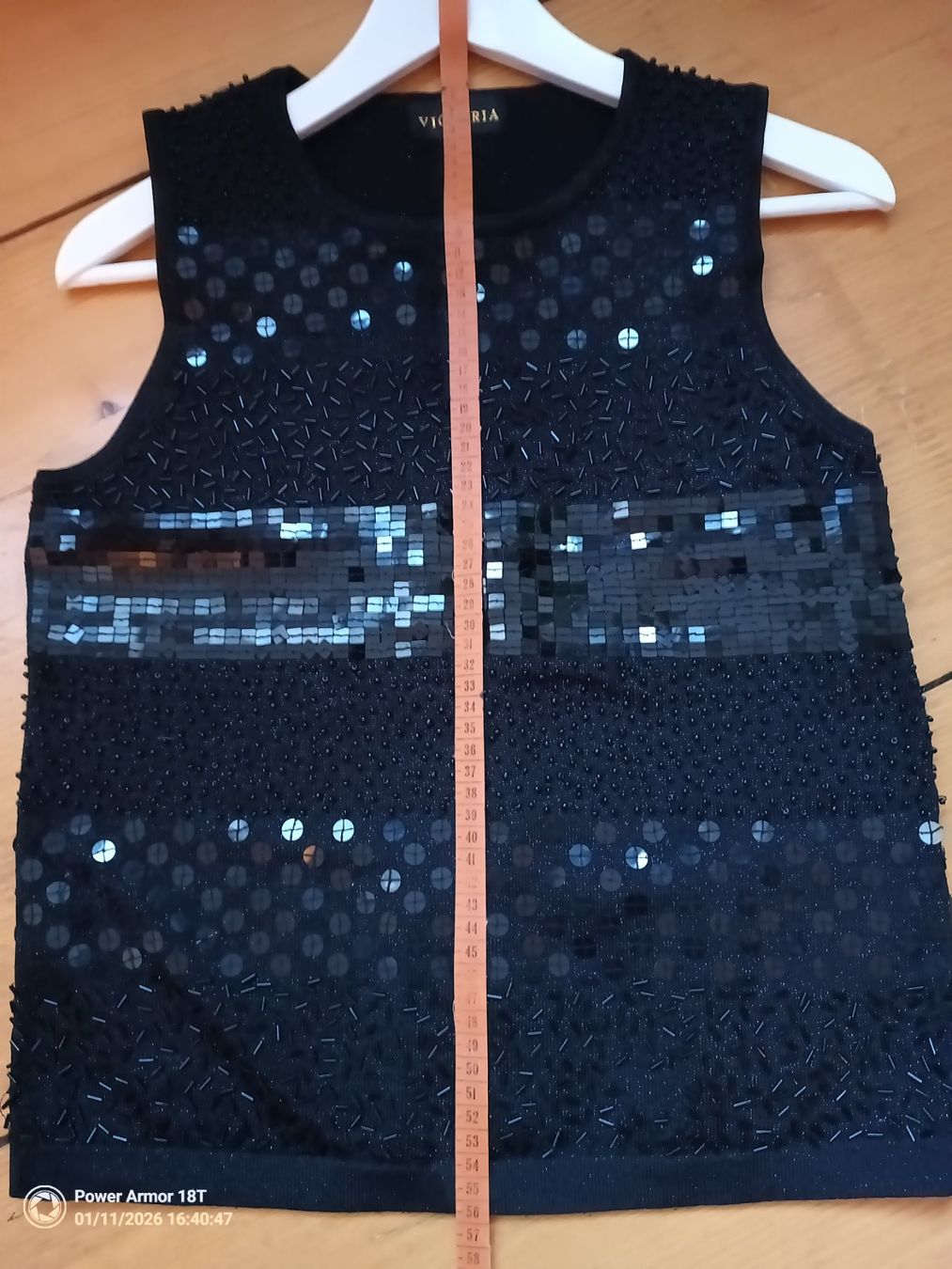 Tops: Elegantes Top in Schwarz Grösse 38 – Gebraucht aus Winterthur von Kristiinag 3