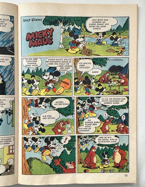 Micky Maus Heft Nr. 7 - Juli 1955, Original | Kaufen auf Ricardo