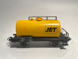 Märklin Kesselwagen (Tankwagen) JET gelb, AC Achsen
