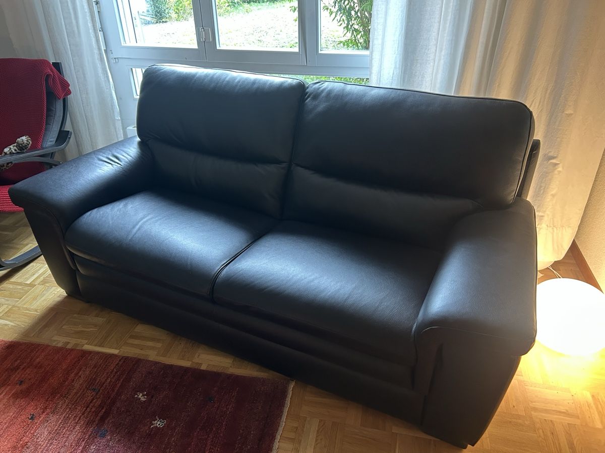 Sofas: SIDOLO 3-Sitzer aus Leder – Gebraucht aus Toffen von cel_r776 1