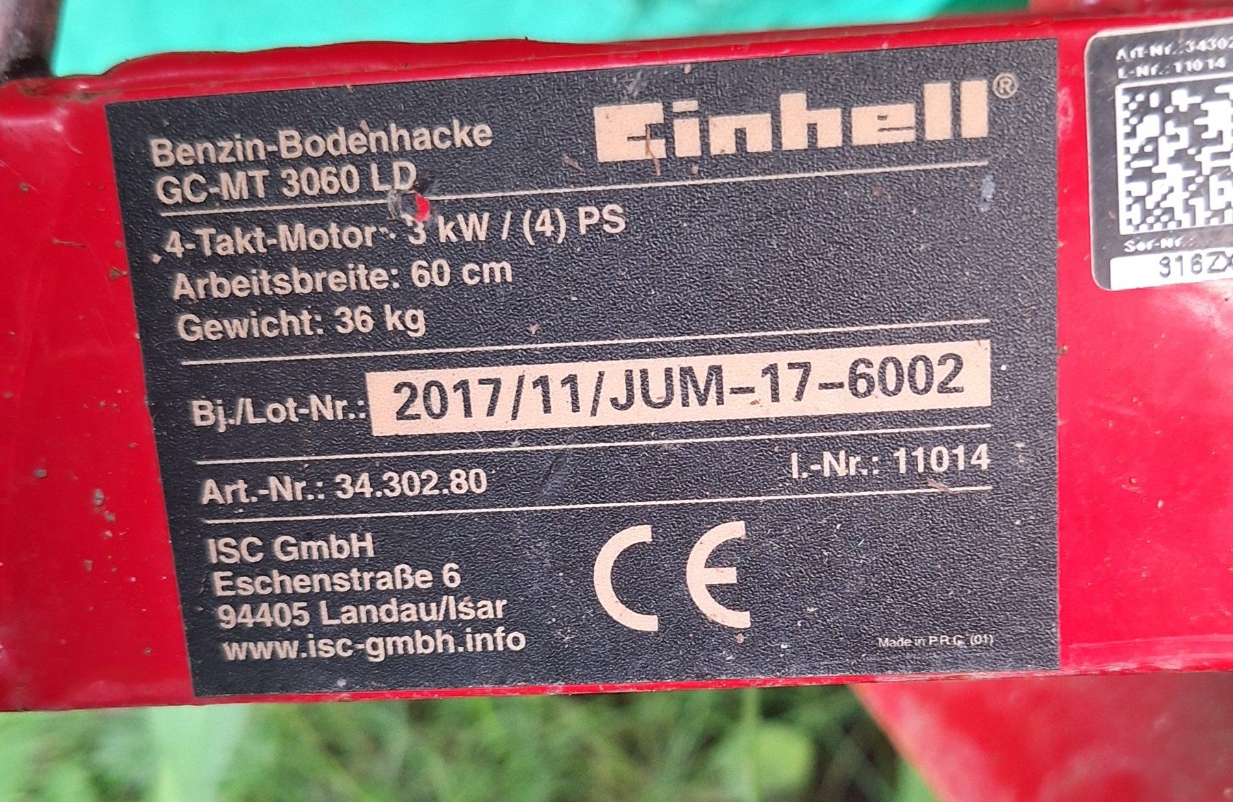 Einhell Tutte le macchine: Motoculteur EINHELL, – Usato da Onex venduto da adr_fg5g 1