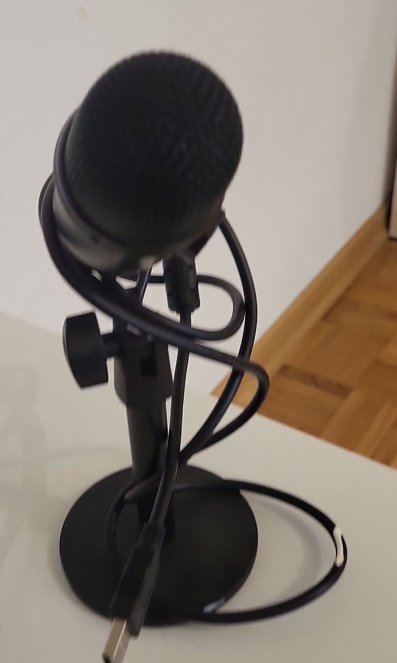 Microfoni: Microphone USB noir état neuf – Nuovo (secondo la descrizione) da Petit-Lancy venduto da fla_8nqw