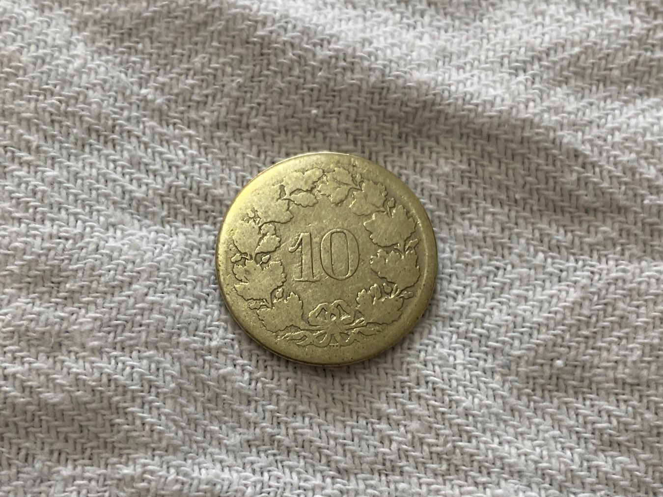 Tutti le monete: 10 centimes/Rappen 1851 BB – Usato da Nyon venduto da Ilmi09 1