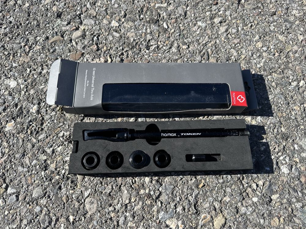 Steckachse Für Fahrradanhänger - M12 Adapter Mit Einstellbarer Länge