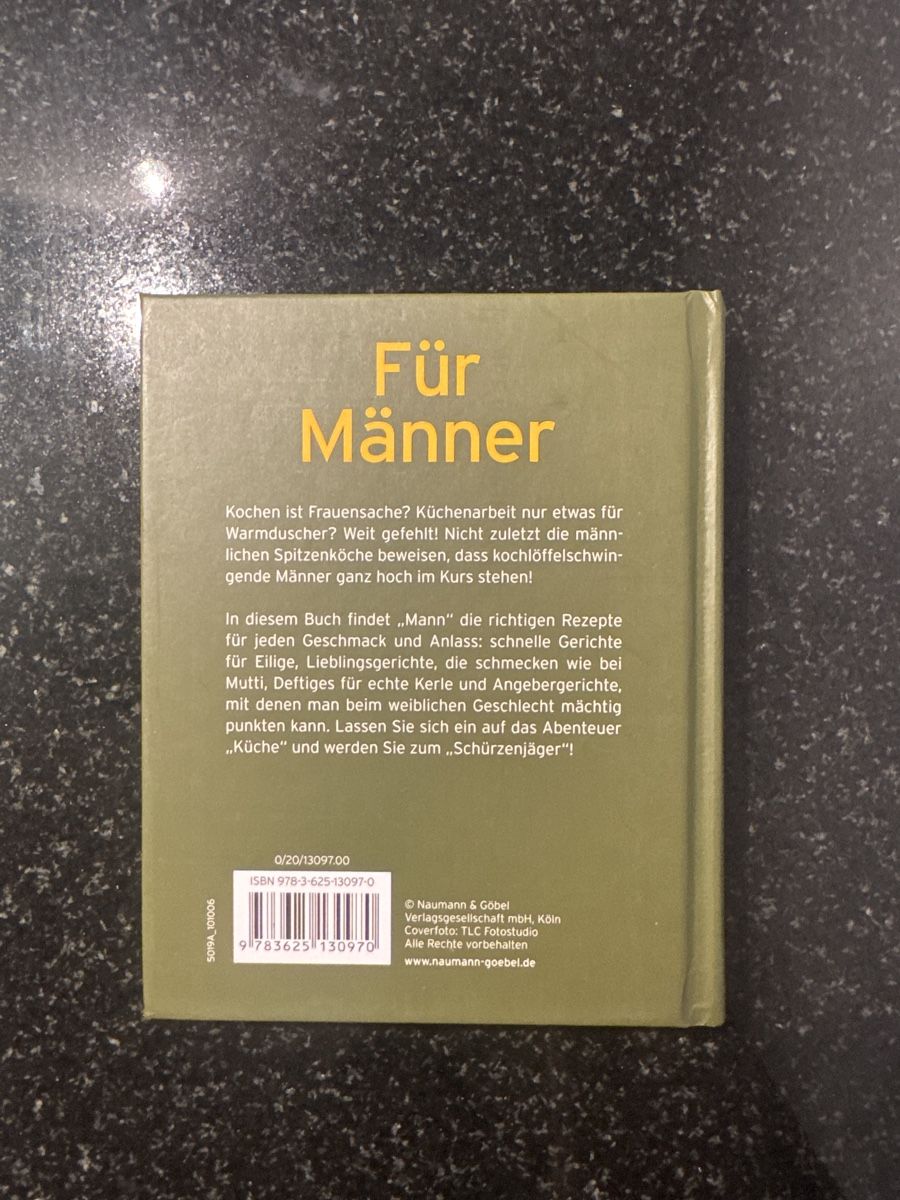 Livres: Für Männer: Einfach nur lecker kochen – Neuf (Voir description) à Zürich par Best014 1