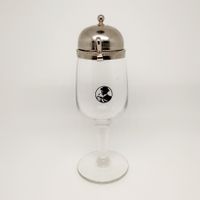 Appenzeller Schnapsglas mit Deckel - Alpenbitter-Glass