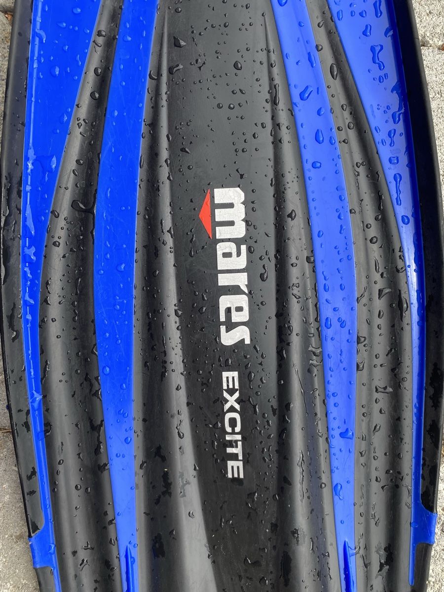 Mares Pinne, Maschere & Boccagli: Mares Excite Flossen Blau Grösse S – Usato da Muri b. Bern venduto da swi_wzl7 1