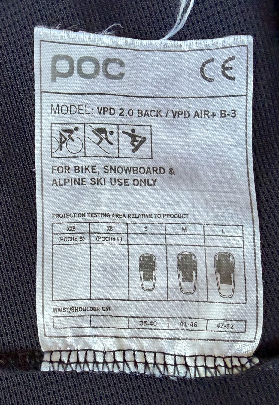 Poc Schutz & Schoner: POC VPD AIR+ TEE Oberkörperprotektor – Gebraucht aus Zürich von Olid-ZH 3