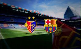 FC Barcelona gegen FC Basel Sektor D5 Parkett