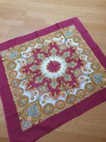 Dunkelrot,gemustertes Foulard