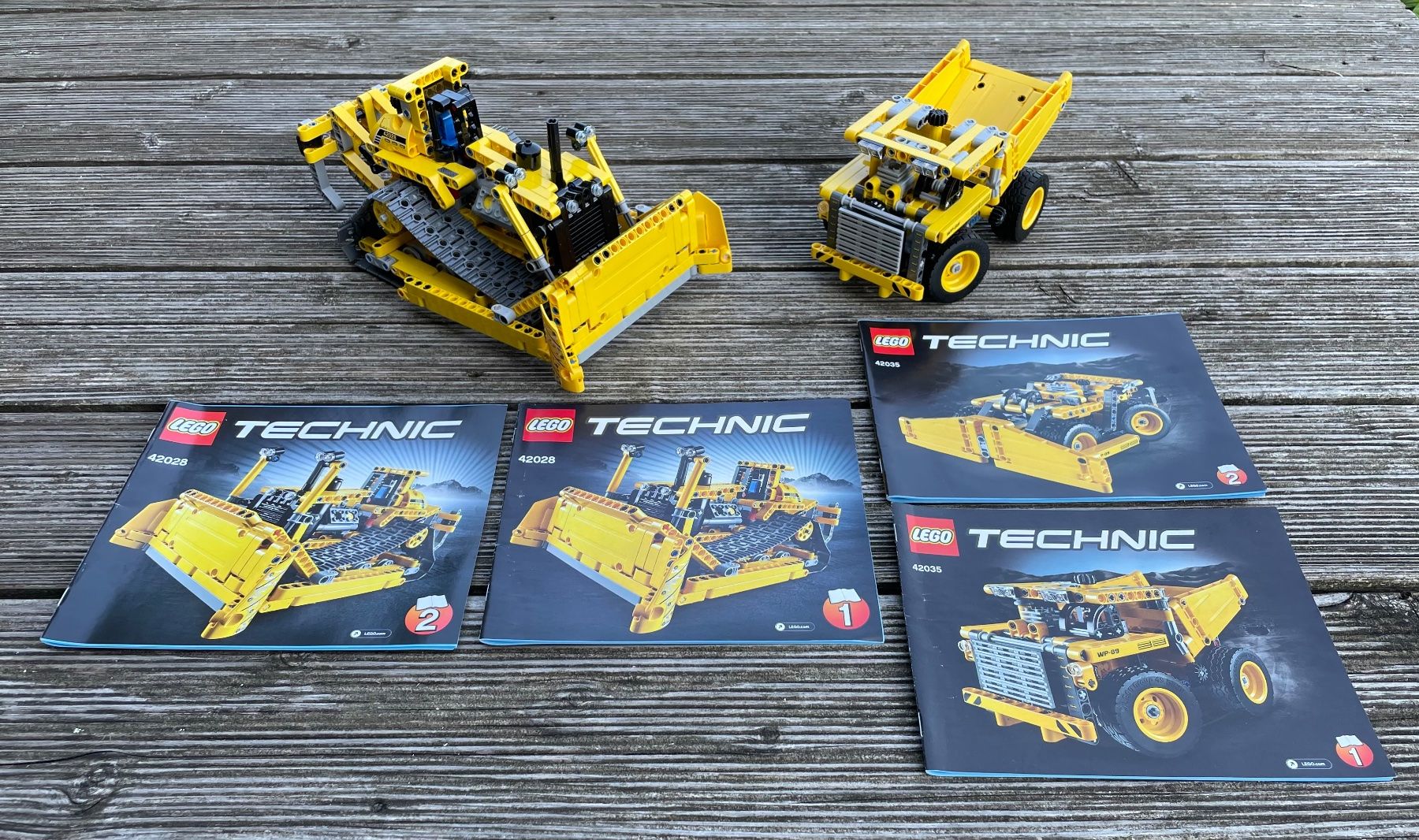Lego Spielzeuge: Lego Technic 42028 42035 + Bauplan – Neu (gemäss Beschreibung) aus Baar von bricksandmore