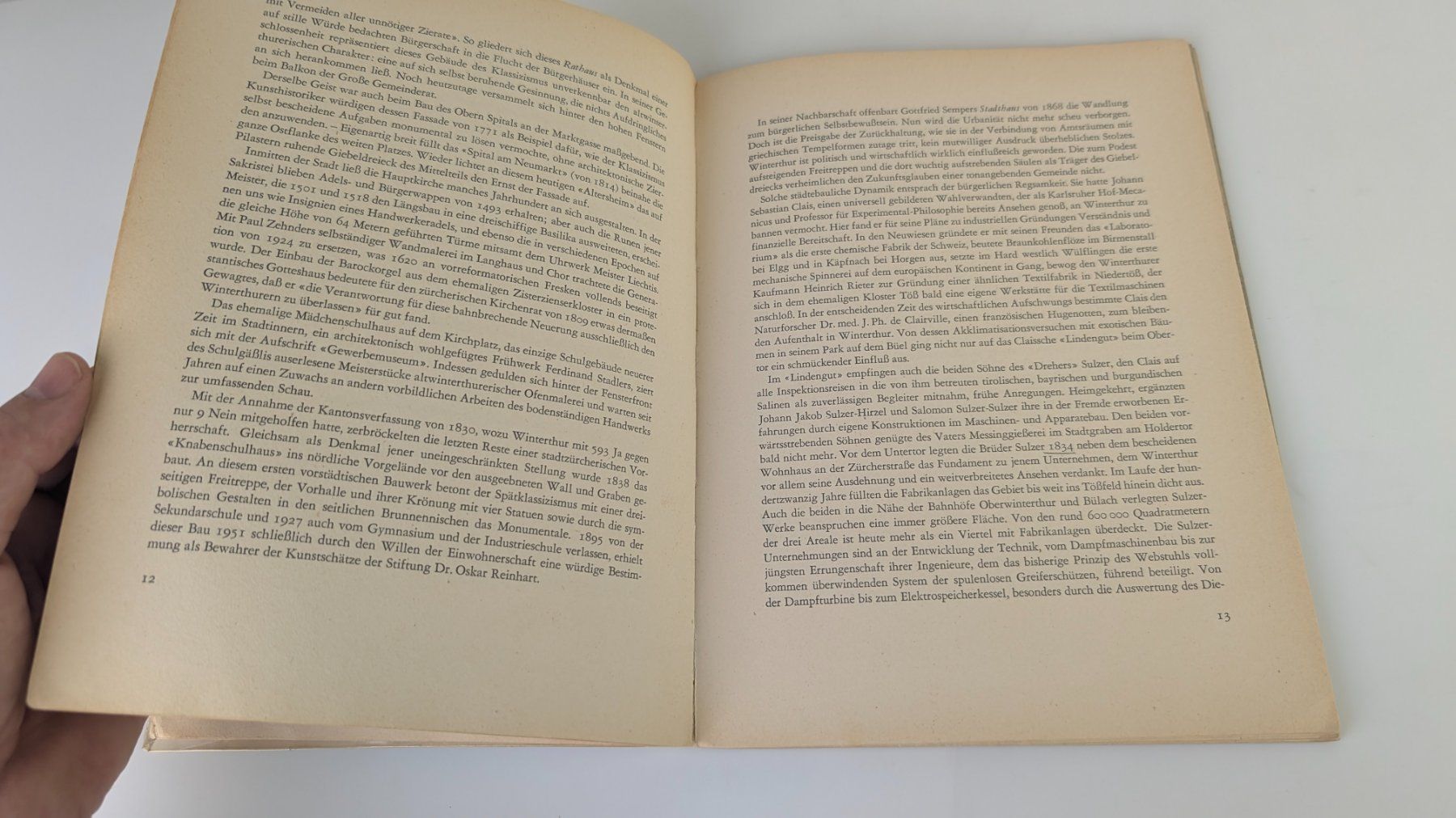 Bücher: Schweizer Heimatbücher: Winterthur 1954 – Gebraucht aus Zürich von axolottchen 9