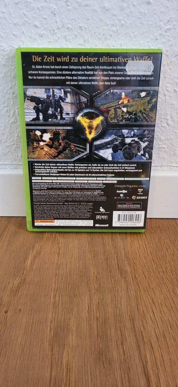Microsoft Giochi: Xbox 360 - Timeshift – Usato da Münsingen venduto da DigitaleSpielecke 1