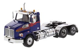 1:50 Western Star 4700 SB Tandem Truck blue