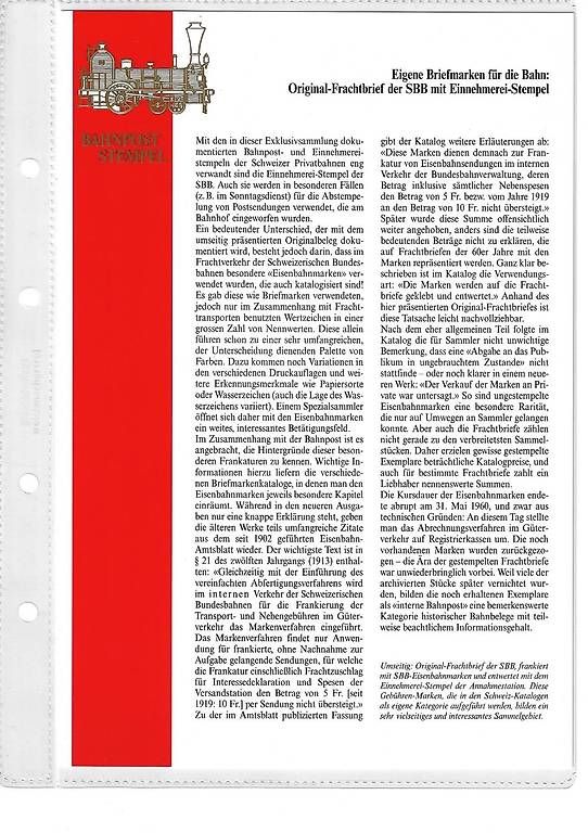 Tutti i francobolli: Timbres postes Cachets postaux chemins de fer suisses – Usato da Genolier venduto da wal_6cwl 1