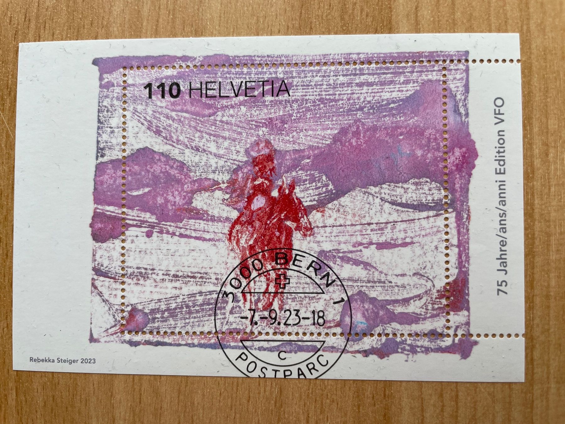 Alle Briefmarken: 5 blocs récents 1er jour – Gebraucht aus Sonceboz-Sombeval von Comment2 5