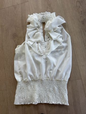 Bluse Rückenfrei S