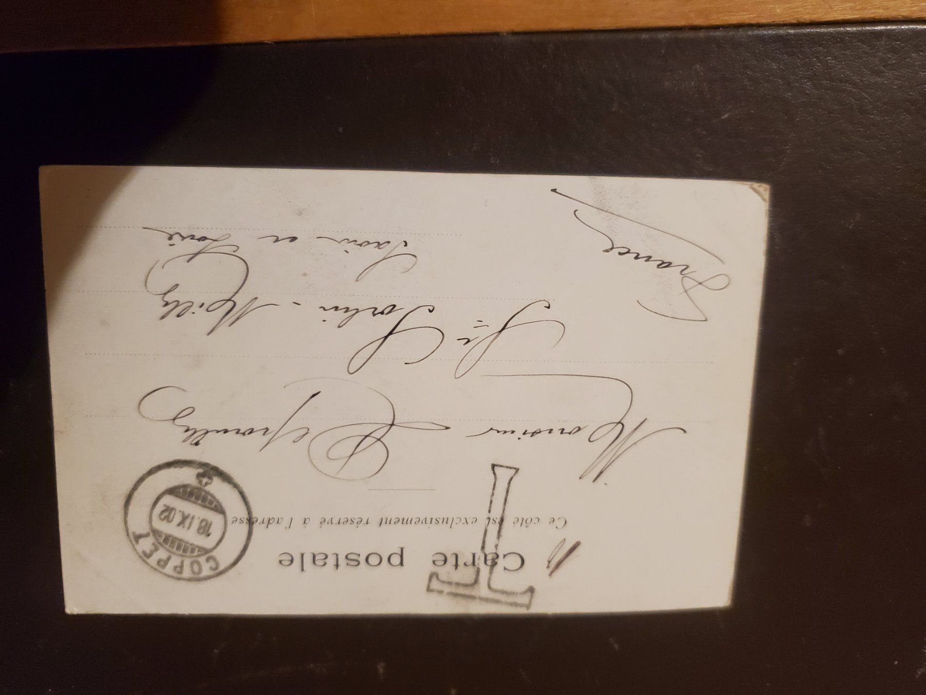Cartoline postali: Antike Postkarte 1902 Genf – Usato da Appenzell-Steinegg venduto da lichs 1