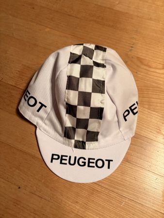 Rennvelo Peugeot Retro Mütze