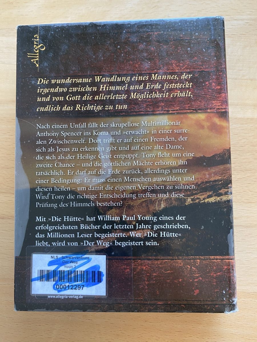 Libri: Der Weg - William Paul Young – Usato da Schwarzenburg venduto da Michellu 1