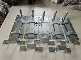 Stossriegel, verzinkt , 5 Stk. - Neu! Metall!