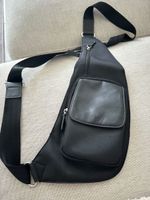 Sleek Black Sling Bag - Urban Style, Summer Ready!